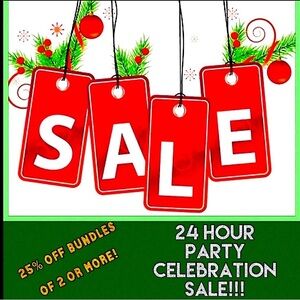 25%OFF 2 ITEMS ADDED TO A BUNDLE & RECEIVE 1 SHIPPING FEE~ ONLY 🎊🎈🎉🎈🎊🎈🎉🎈🎊🎈🎉🎈🎊🎈🎉🎈